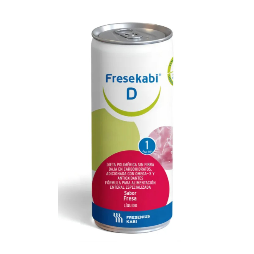 FRESEKABI-D LÍQUIDO Sabor Fresa 236 ML. 1 Kcal/1 mL.