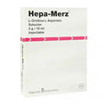 HEPA MERZ IV 5 G 5 AMPOLLETAS 10 ML