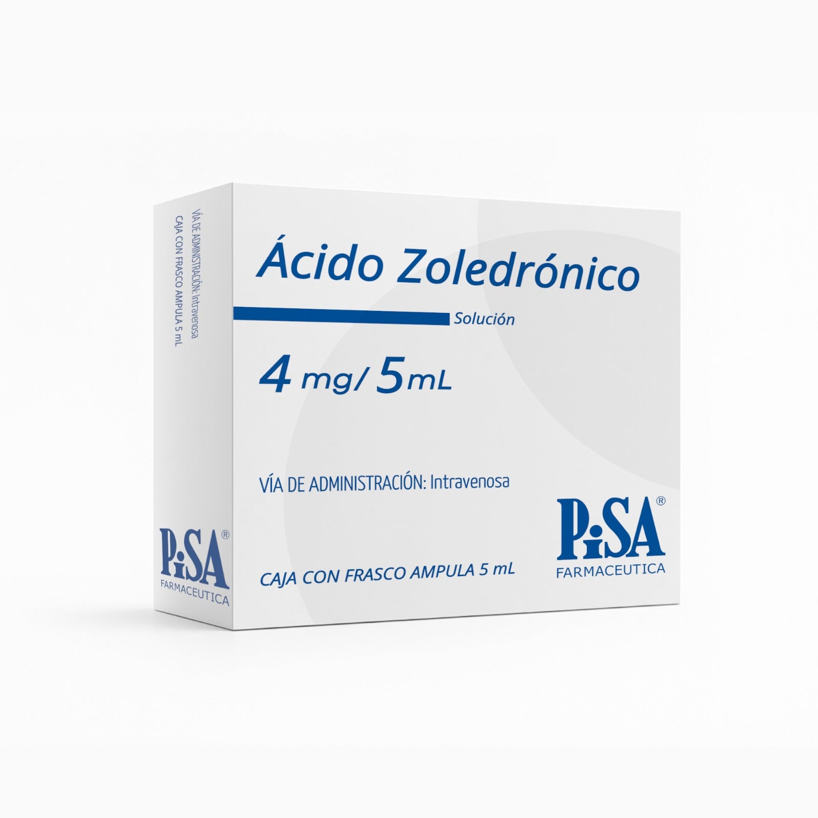 ÁCIDO ZOLEDRÓNICO 4 MG/5 ML INY