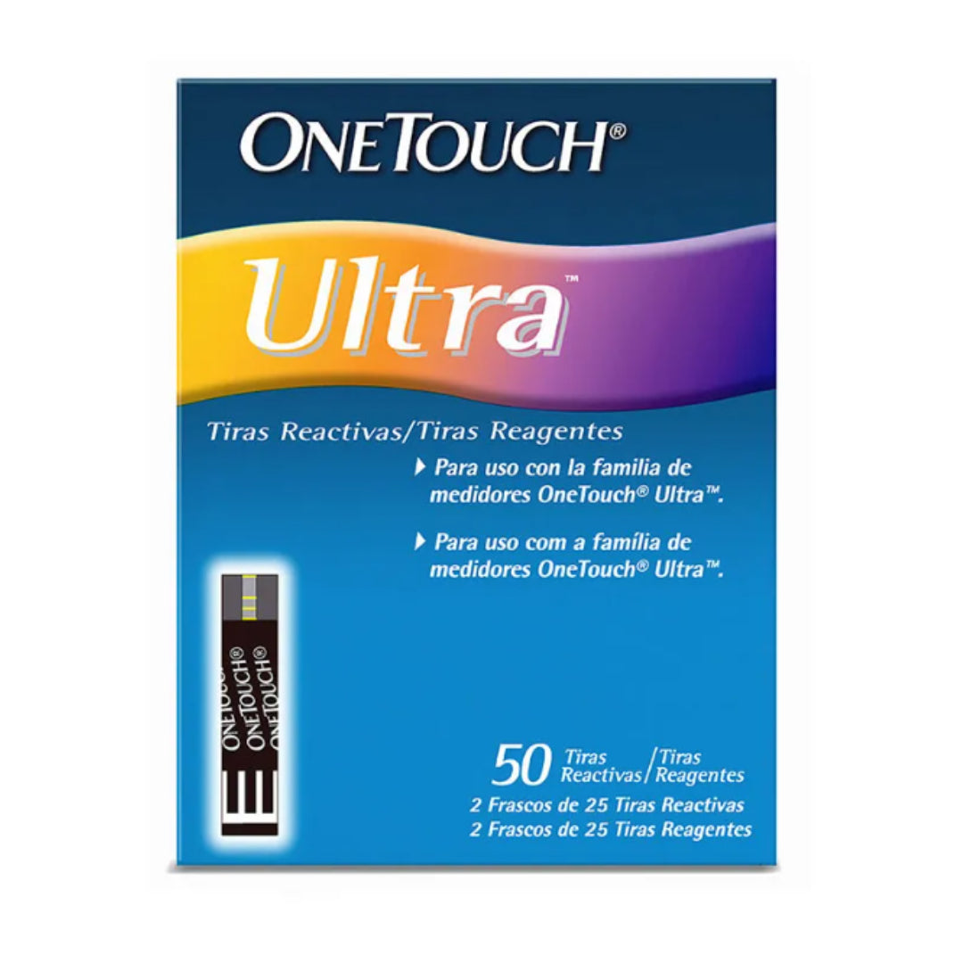 ONE TOUCH ULTRA 50 TIRAS REAC