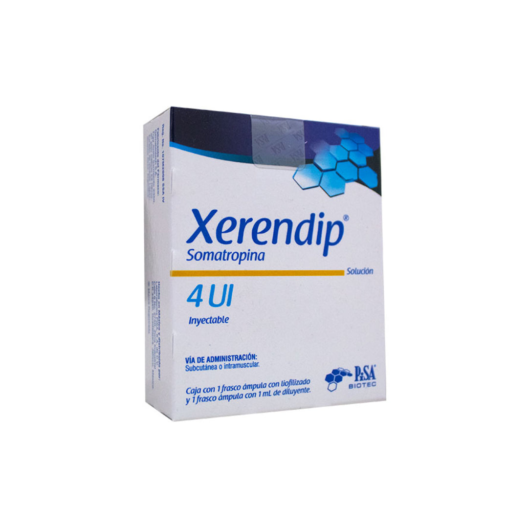 XERENDIP SOMATROPINA 4 UI SOL INY (RED FRIA)
