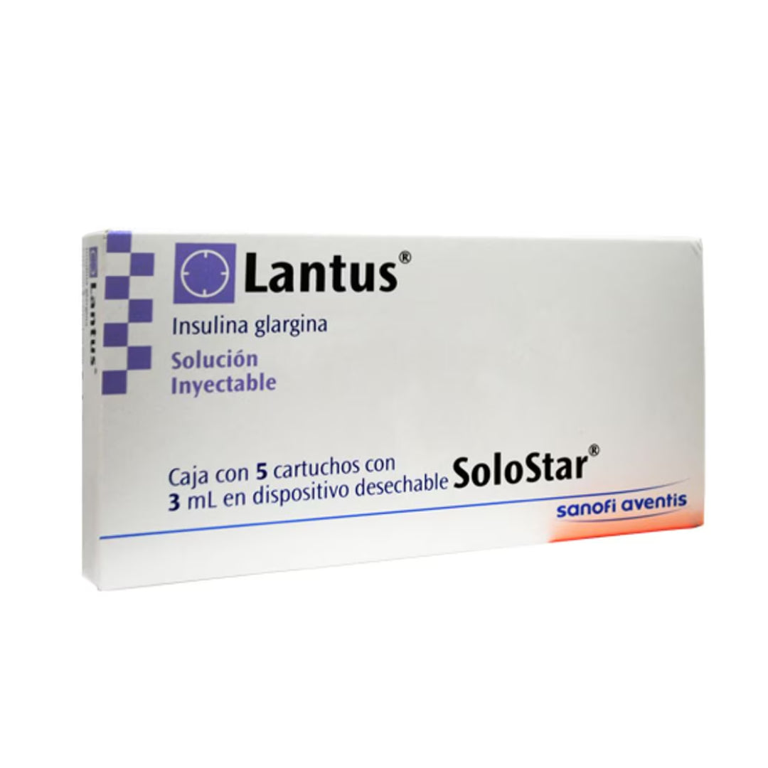 LANTUS SOLOSTAR C/5 AMP 3 ML. (RED FRIA)