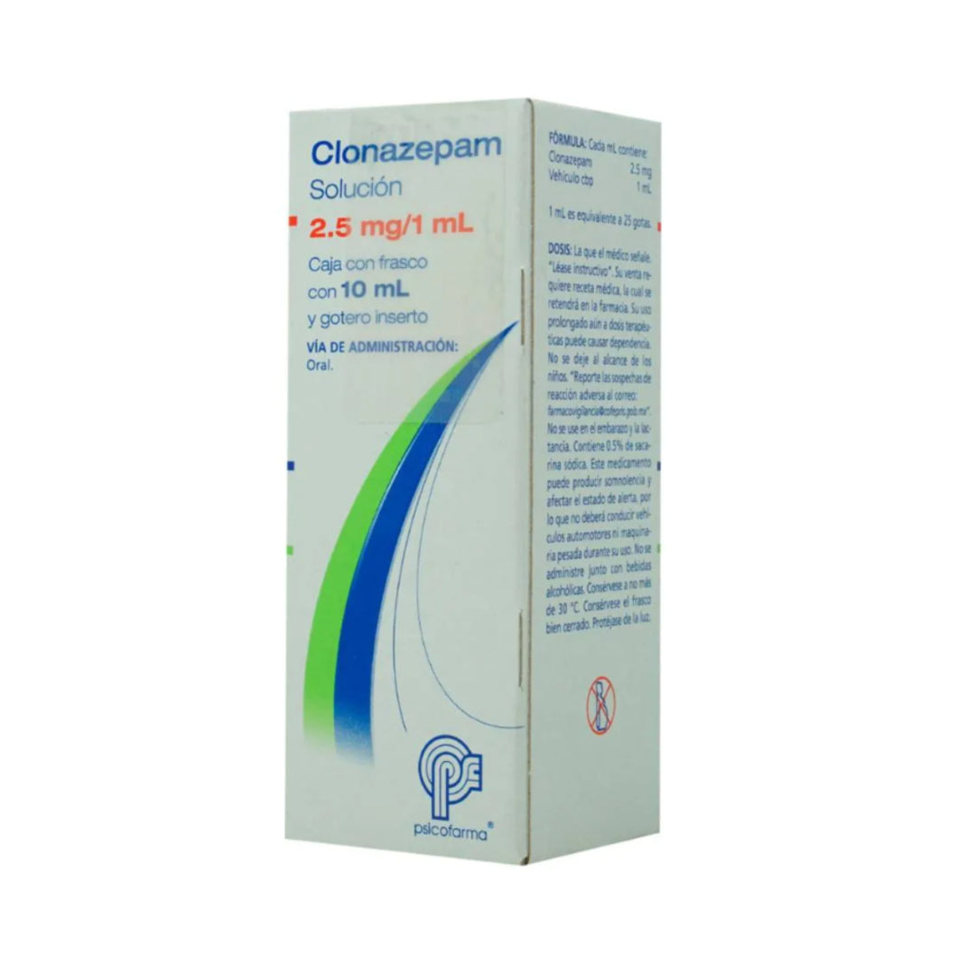 CLONAZEPAM 2.5MG/1ML LGEN RX.