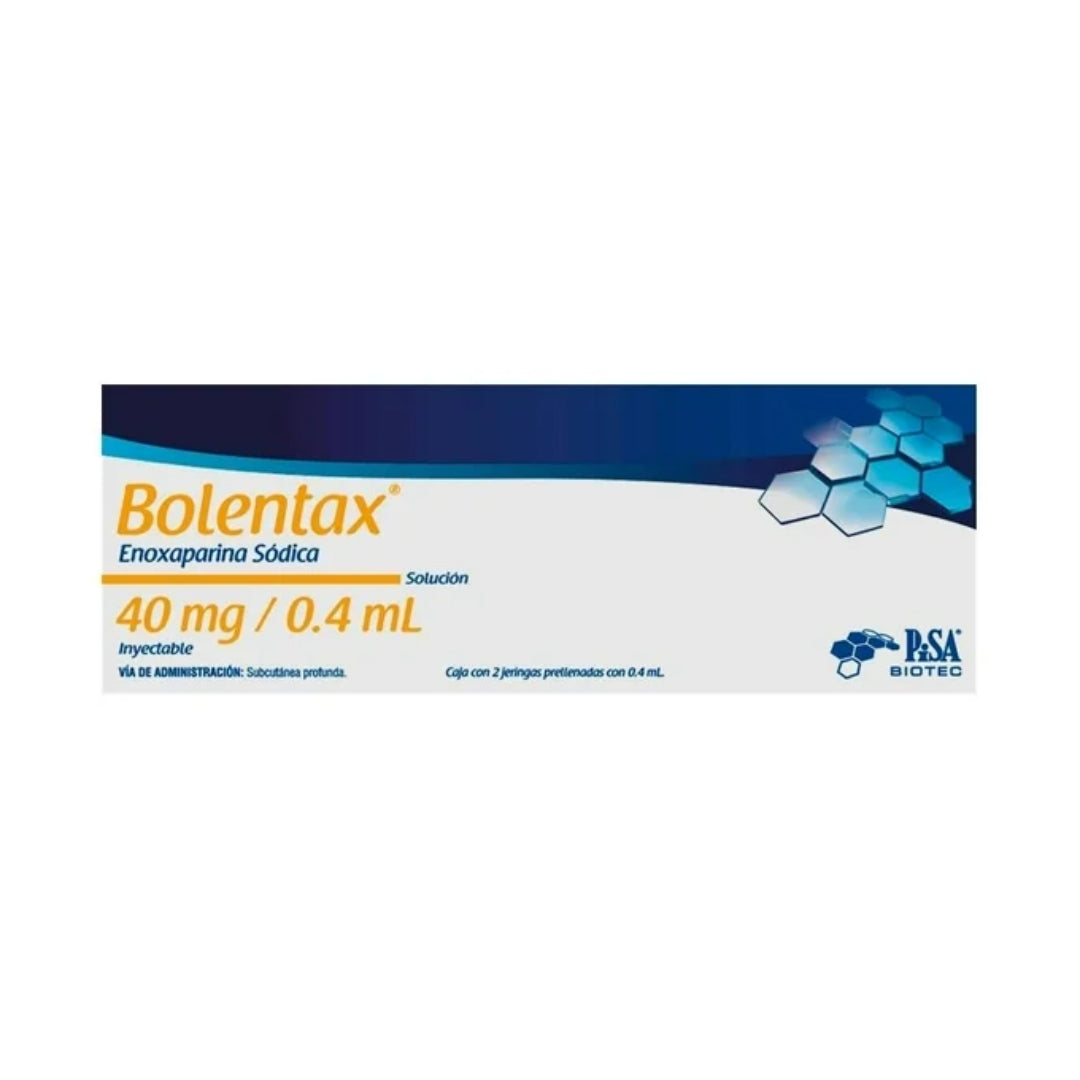 BOLENTAX SOL. INY. 40 MG/0.4ML.