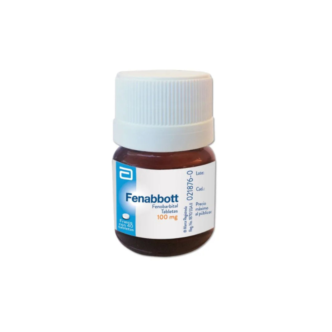 FENABBOTT 100 MG 40 TABLETAS RX.