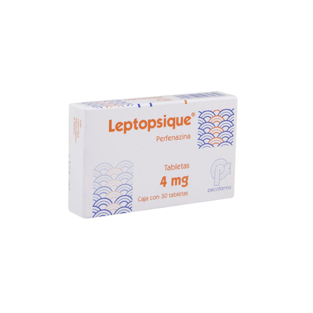 LEPTOPSIQUE 4 MG 30 TABLETAS RX.