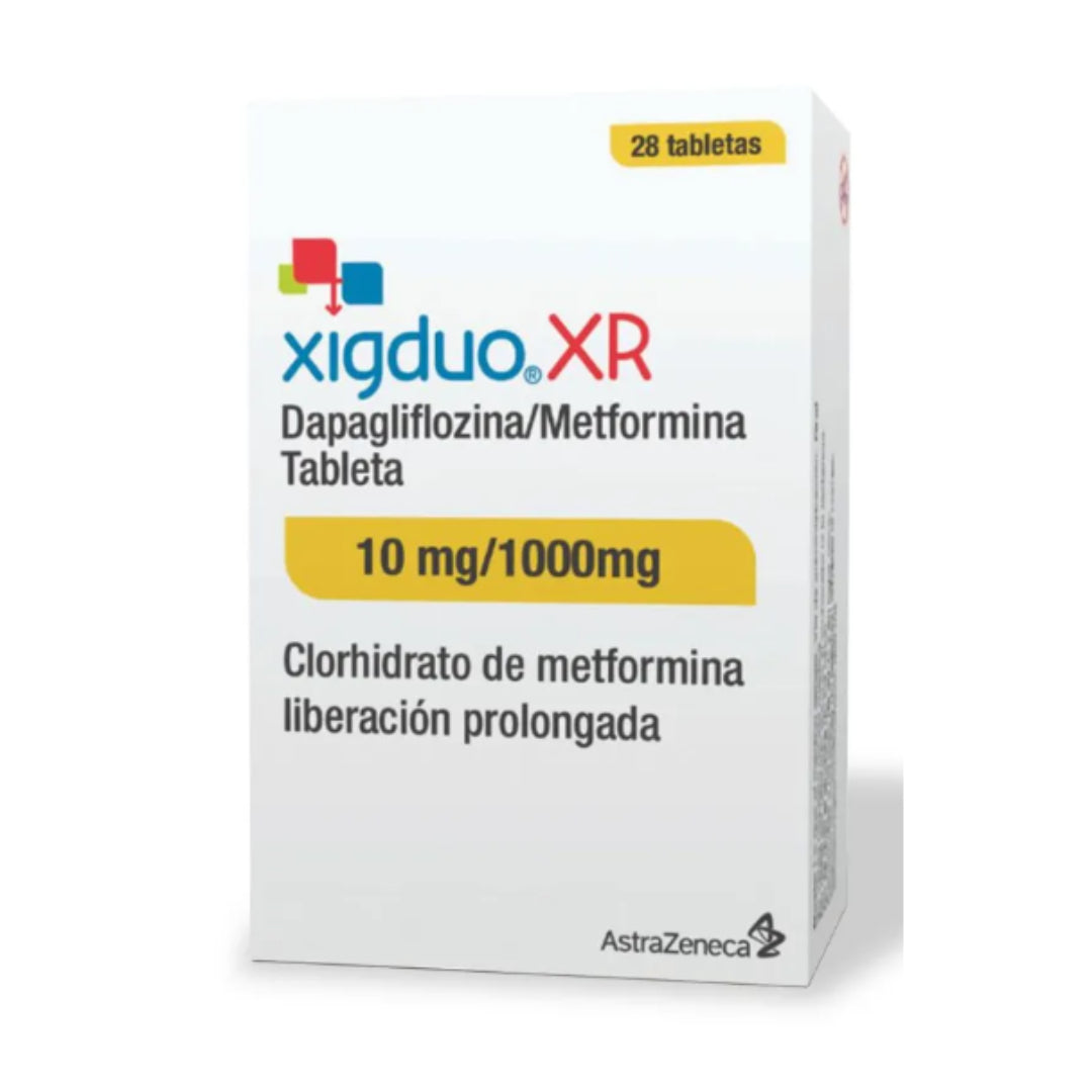 XIGDUO 10MG/1000MG C/28 TABS