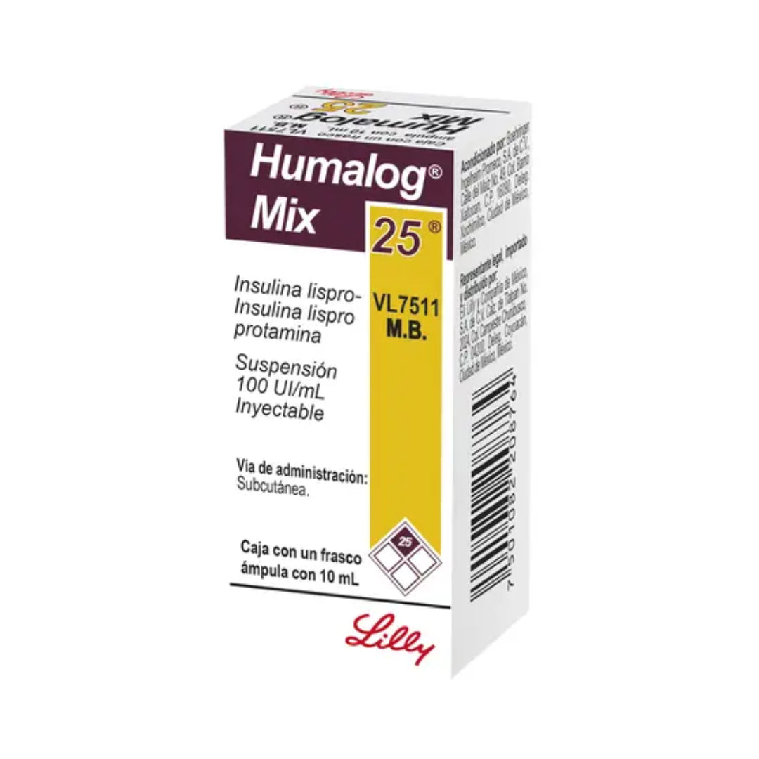 HUMALOG MIX 25 100 UI (RED FRIA)